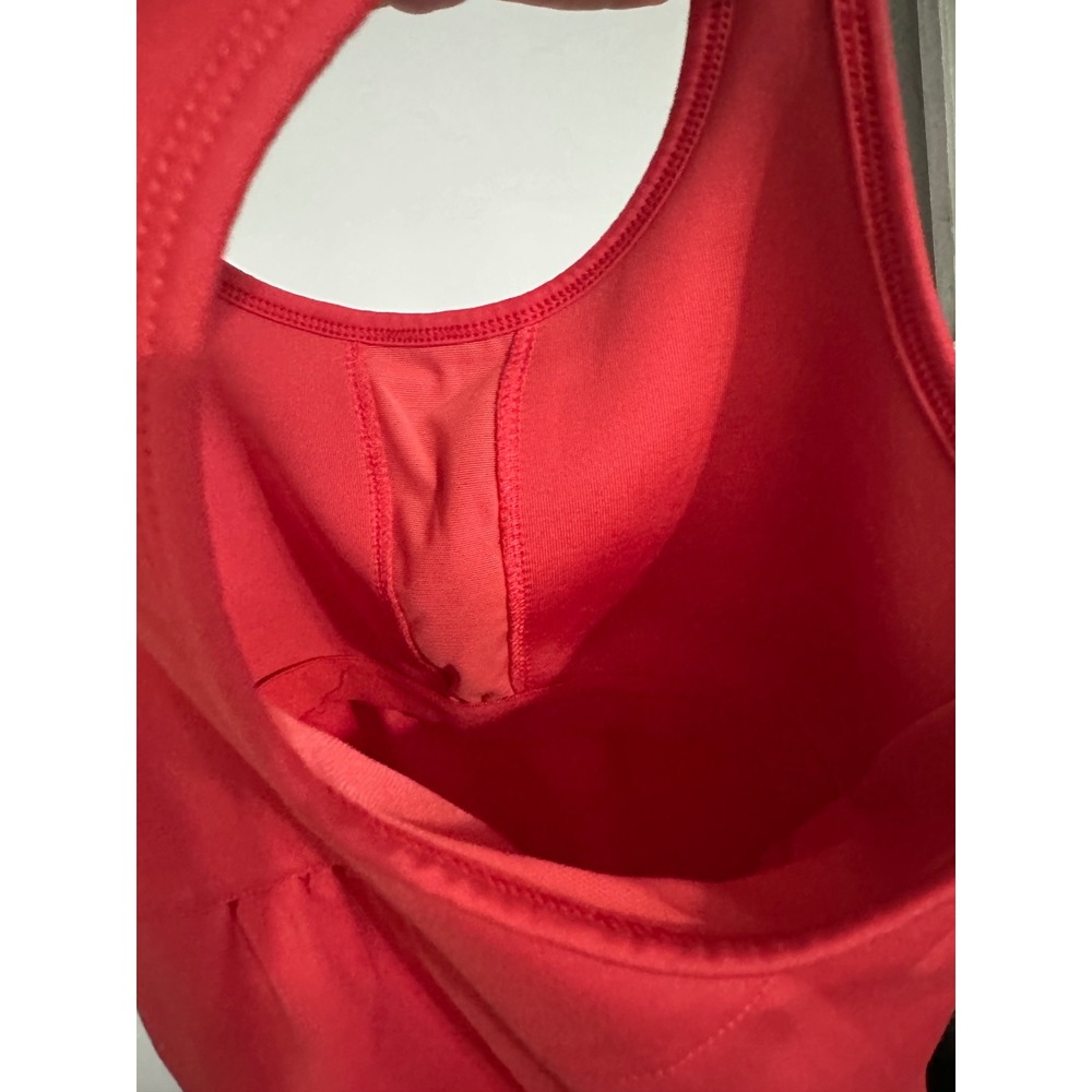 Athleta Red Drawstring Racerback Tank Top - Picture 6 of 6
